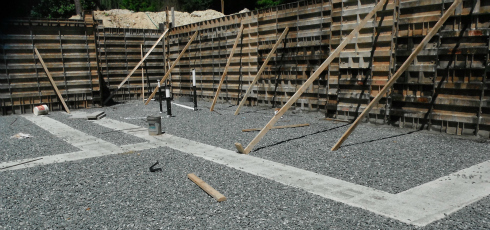 Foundation construction inspection